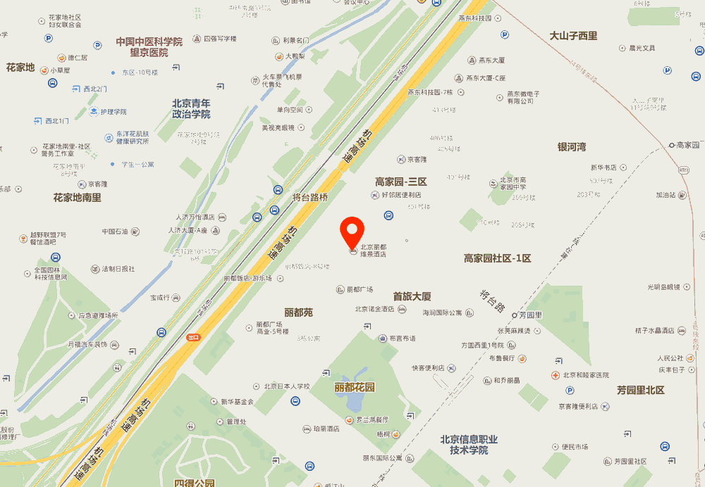 丽都广场位置地图